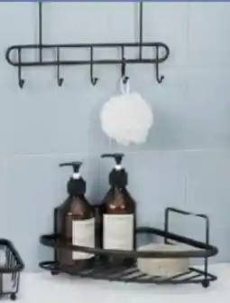 Walmart Mainstays perchero para puerta o repisa esquinera de 1 nivel para baño oferta