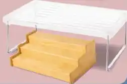 Walmart Repisa alacena transparente o Organizador 3 niveles oferta