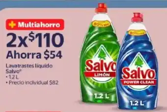 Walmart Salvo lavatrastes liquido oferta