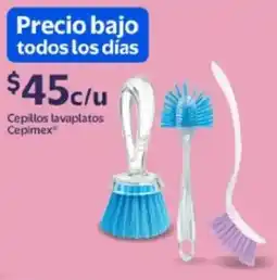 Walmart Cepimex cepillos lavaplatos oferta