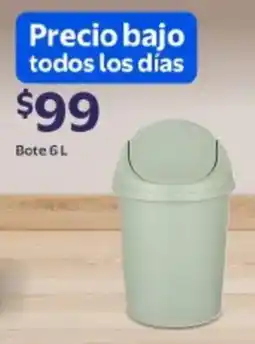 Walmart Bote 6 L oferta