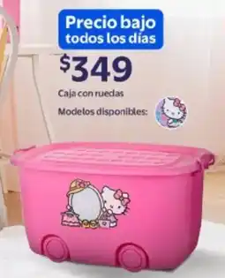 Walmart Caja con ruedas oferta