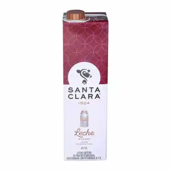 Costco Santa Clara Leche Entera 6 pzas de 1 l oferta