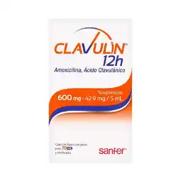 Farmacias Benavides 600 mg Amoxicilina/42.9 mg Ácido Clavulánico/5 ml Suspensión oferta