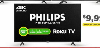 Bodega Aurrerá Smart tv philips oferta
