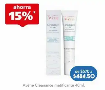 Avene cleanance matificante env c/40ml