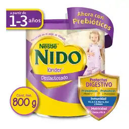 Farmacias YZA Nido Kinder Deslactosada 800G oferta