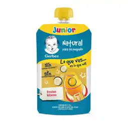 Farmacias YZA Gerber Papilla Pouch Frutas Mixtas 120g oferta