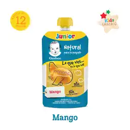Farmacias YZA Gerber Junior Mango 110G oferta