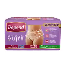 Farmacias YZA Depend I&O Ropa Interior Mujer Grande oferta