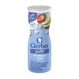 Farmacias YZA Gerber Junior Puff Manzana Fresa 42G oferta