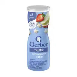 Farmacias YZA Gerber Junior Puff Manzana Fresa 42G oferta