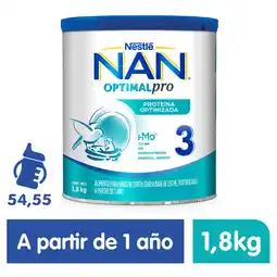 Farmacias YZA I&O Nan 3 Optipro 1.8 Kg oferta