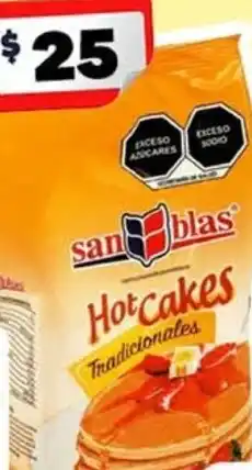 San Blas harina hot cakes