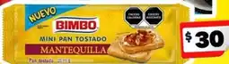 Bodega Aurrerá Bimbo mini tostado oferta