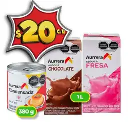 Bodega Aurrerá Aurrera leche condensada o sabores oferta