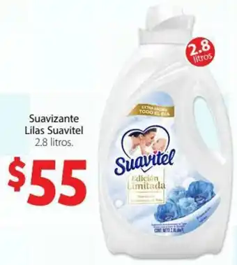 Soriana Híper Suavezante Lilas Suavitel 2.8 Litros oferta