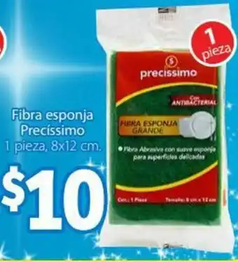 Soriana Híper Fibra Esponja Precíssimo 8x12cm oferta