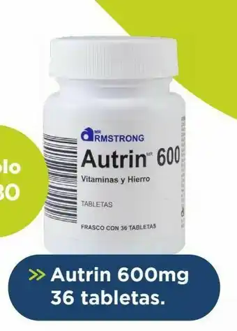 Farmacia San Pablo Autrin 600mg 36 tabletas. oferta