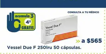 Farmacia San Pablo Vessel due f 250lru 50 cápsulas. oferta