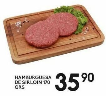 Alsuper Hamburguesa de sirloin 170g oferta