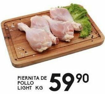 Alsuper Piernita de pollo light kg oferta