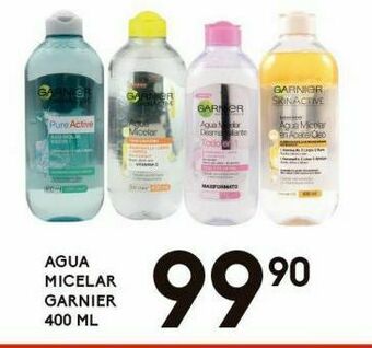 Alsuper Agua micelar garnier 400ml oferta