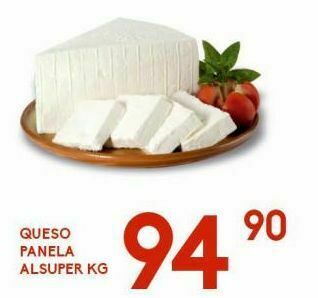 Alsuper Queso panela alsuper kg oferta