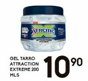 Gel tarro attraction extreme 200ml