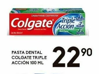 Alsuper Pasta dental colgate triple acción 100ml oferta