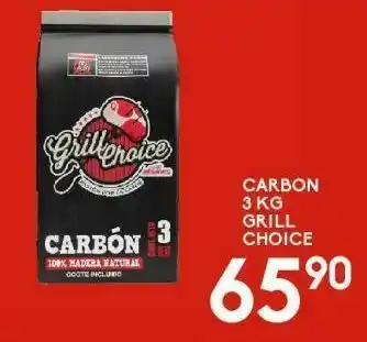 Alsuper Carbón 3 kg grill choice oferta