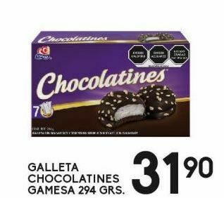 Alsuper Galleta chocolatines gamesa 294g oferta