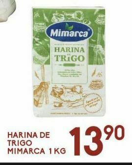 Alsuper Harina de trigo mimarca 1kg oferta