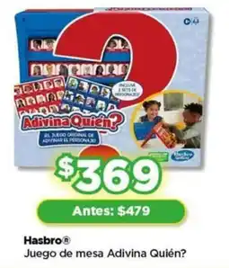 Bodega Aurrerá Hasbro juego de mesa oferta