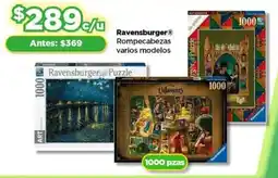 Bodega Aurrerá Ravensburger rompecabezas oferta