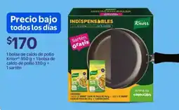 Walmart Knorr caldo de pollo + sarten oferta