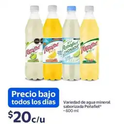Walmart Peñafiel agua mineral saborizada oferta