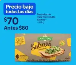 Walmart Salmas tostadas de maiz horneadas oferta