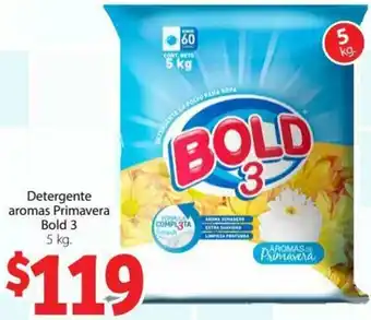 Soriana Híper Detergente Aromas Primavera Bold 3 5kg oferta
