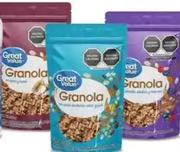 Walmart Great Value granola oferta