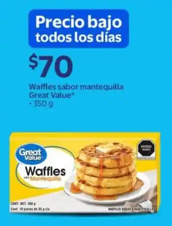 Great Value waffles