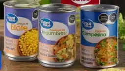 Walmart Great Value vegetales oferta