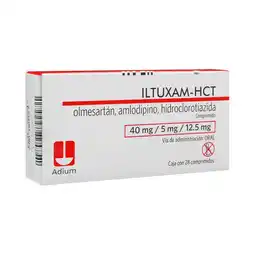 Farmacias Benavides 40 mg Olmesartán/5 mg Amlodipino/12.5 mg Hidroclorotiazida oferta