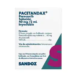 Farmacias Benavides 40 mg Parecoxib/2 ml Solución Inyectable oferta