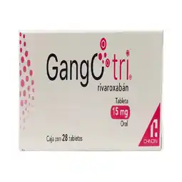 Farmacias Benavides 15 mg Rivaroxabán oferta