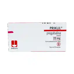 Farmacias Benavides 25 mg Pregabalina oferta