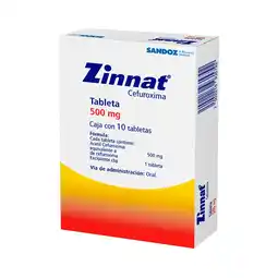 Farmacias Benavides 500 mg Cefuroxima oferta