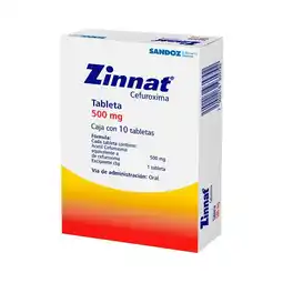 Farmacias Benavides 500 mg Cefuroxima oferta