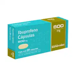 Farmacias Benavides 600 mg Ibuprofeno oferta