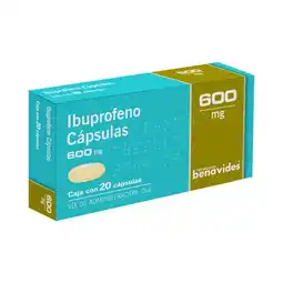 Farmacias Benavides 600 mg Ibuprofeno oferta